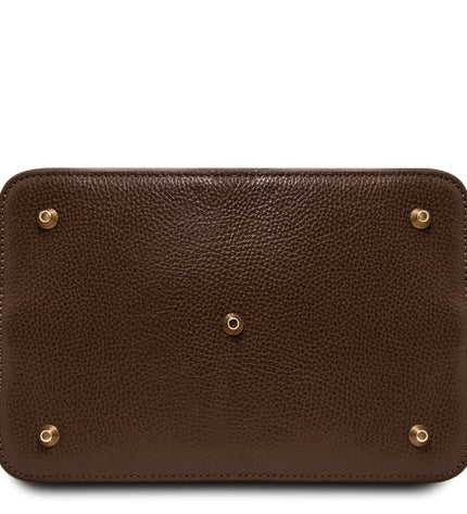 TL142476 – Minerva - leren bucket bag