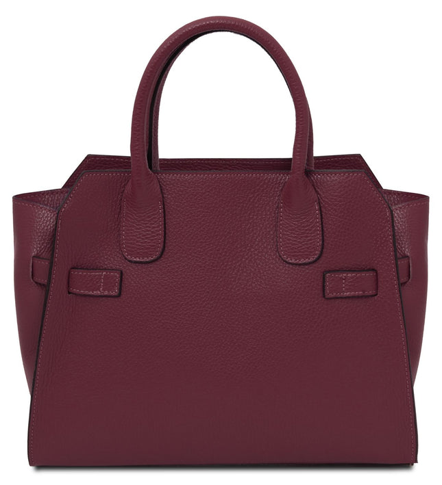 TL142507 – Origami - leren tote
