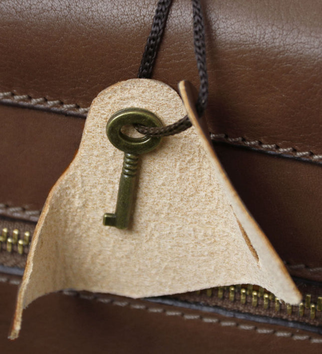 TL142448 – Cremona - leren briefcase 3 compartments