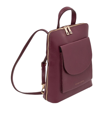 TL142092 – TL Bag - Small leren backpack for women