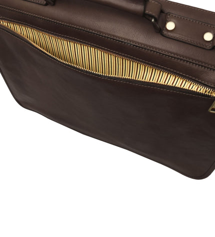 TL142073 – Ancona - leren messenger bag