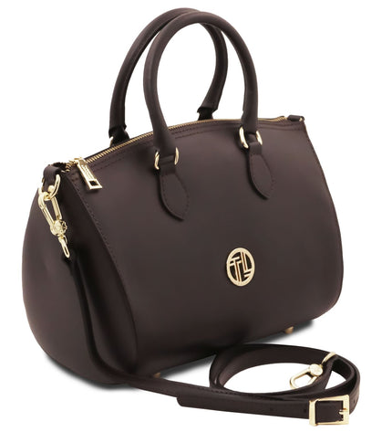 TL142399 – Layla - leren duffle bag