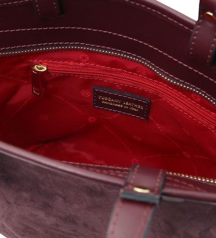 TL142261 – Glacette - Suede leren bucket bag