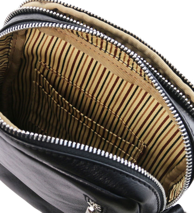 TL141915 – Larry - leren Crossbody Bag