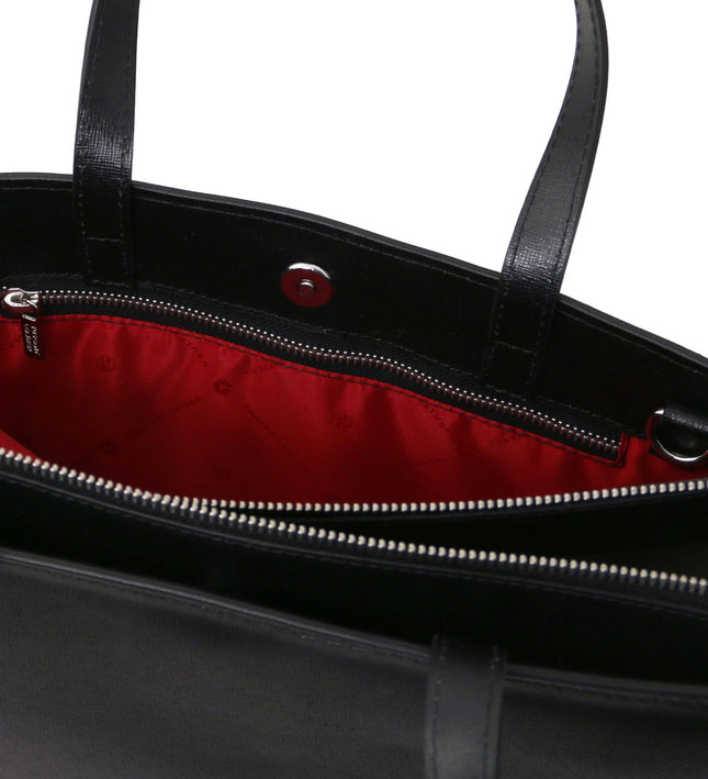 TL141369 – Palermo - Saffiano leren briefcase 3 compartments for women