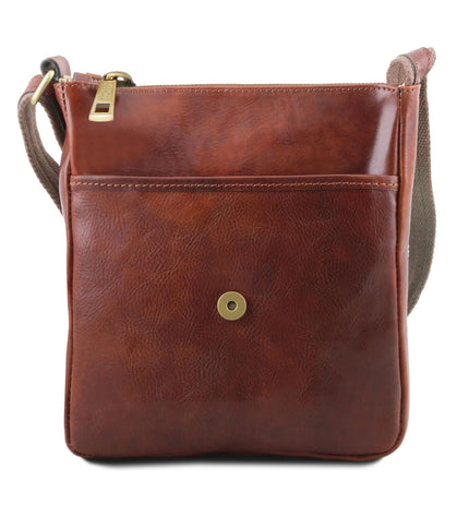 TL142464 - Tuscany Leather – John - Leren crossbody tas voor heren