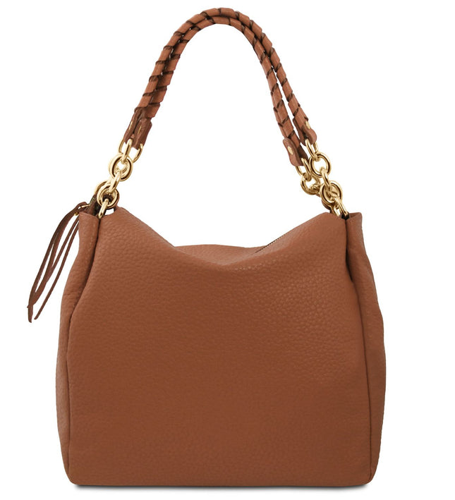 TL142385 – Amy - Soft leren shopping bag